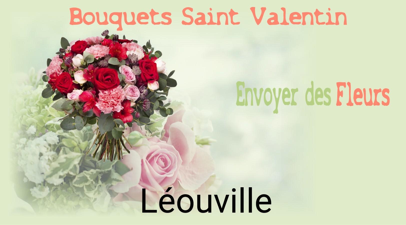 Roses de Saint-Valentin livrées à Léouville